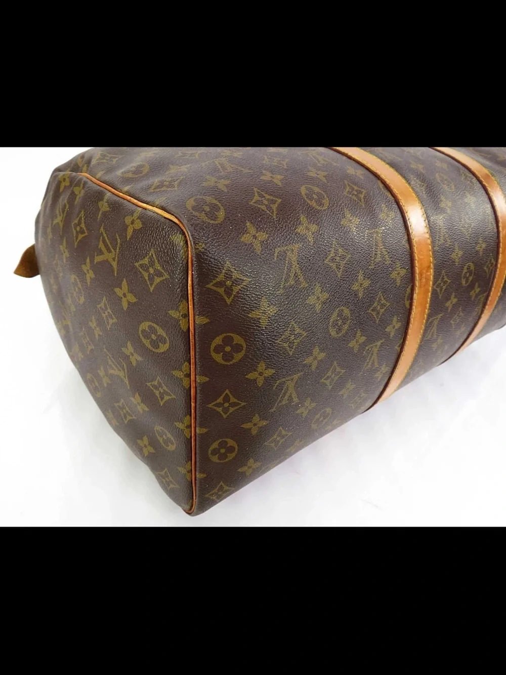 Louis Vuitton Monogram Canvas Duffel with Vachetta Trim